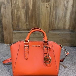 COPY - Orange Mini MK bag